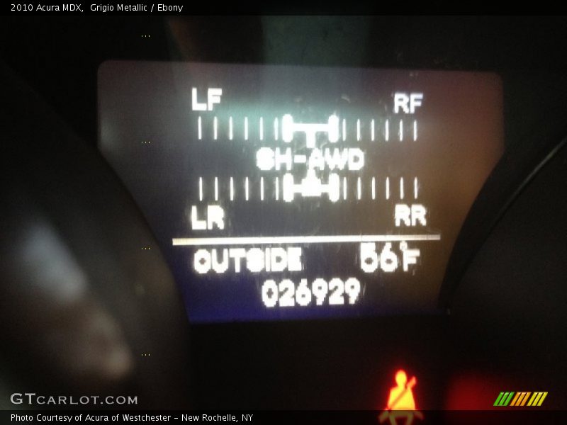 Grigio Metallic / Ebony 2010 Acura MDX