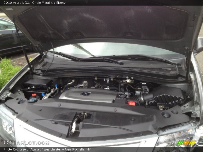 Grigio Metallic / Ebony 2010 Acura MDX