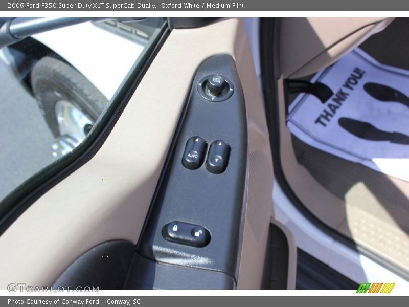 Oxford White / Medium Flint 2006 Ford F350 Super Duty XLT SuperCab Dually