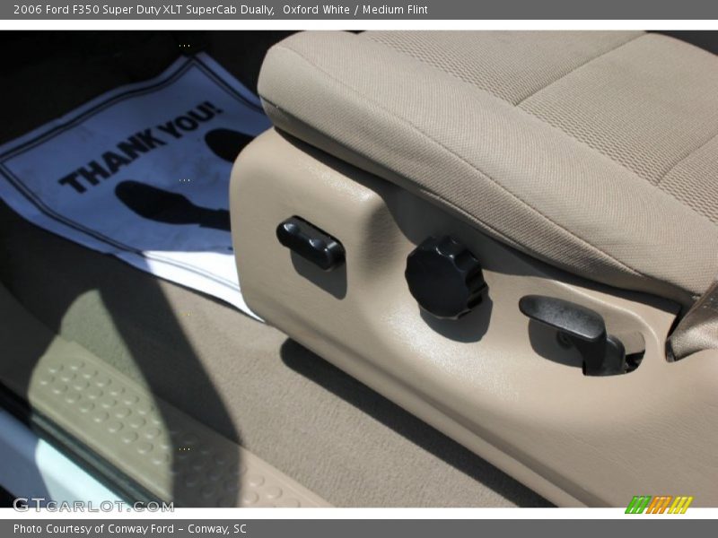 Oxford White / Medium Flint 2006 Ford F350 Super Duty XLT SuperCab Dually