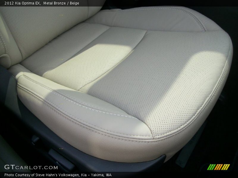 Metal Bronze / Beige 2012 Kia Optima EX