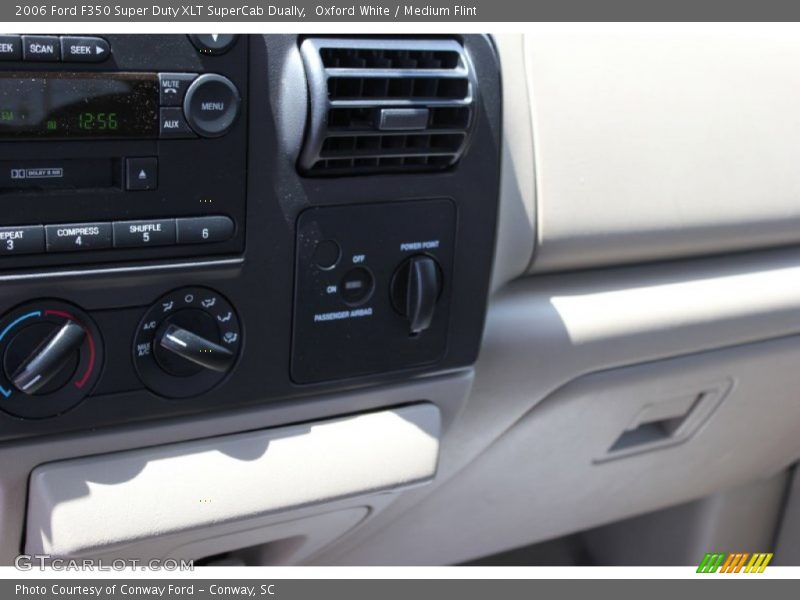 Oxford White / Medium Flint 2006 Ford F350 Super Duty XLT SuperCab Dually
