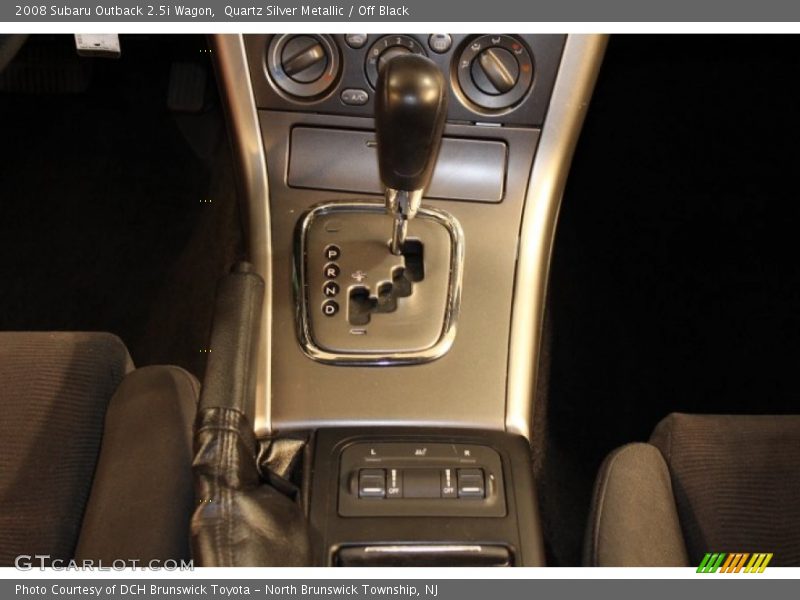Quartz Silver Metallic / Off Black 2008 Subaru Outback 2.5i Wagon