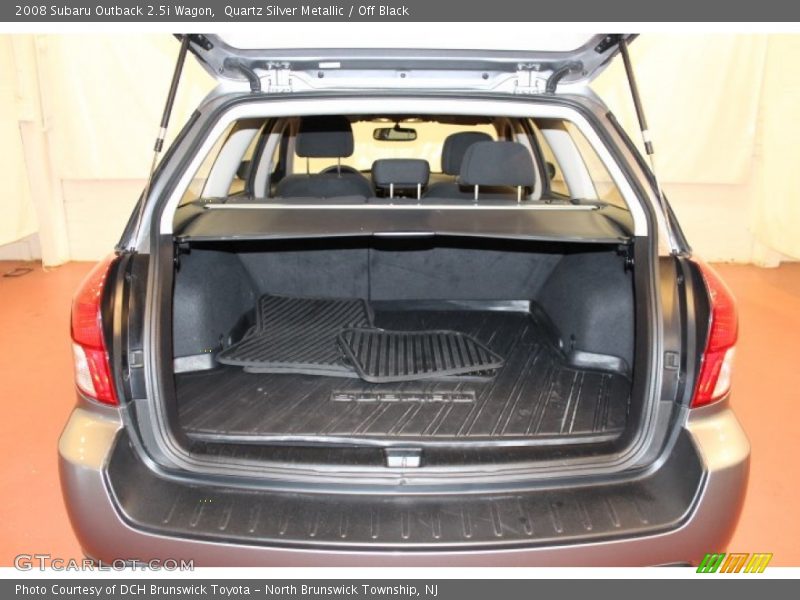 Quartz Silver Metallic / Off Black 2008 Subaru Outback 2.5i Wagon