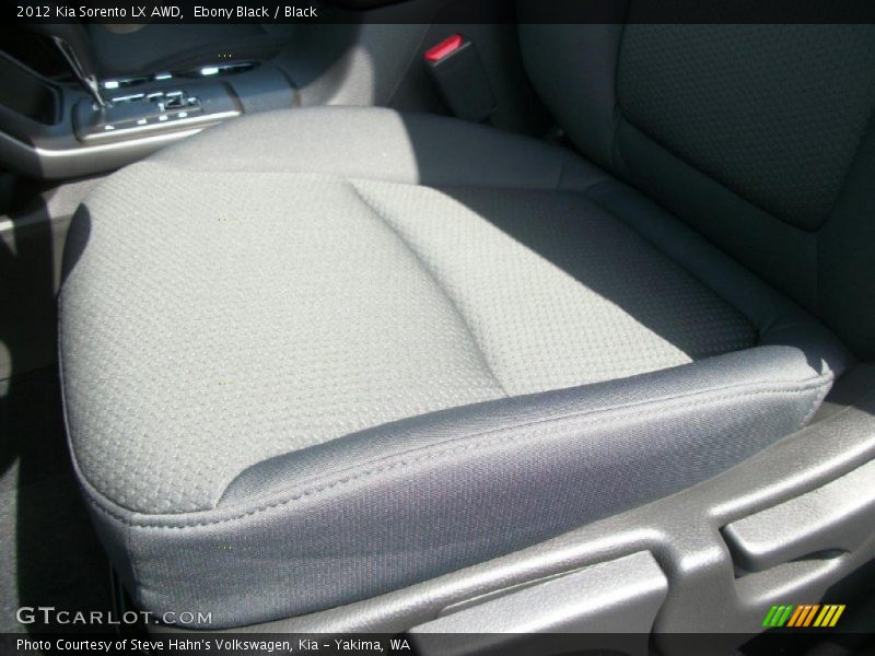 Ebony Black / Black 2012 Kia Sorento LX AWD