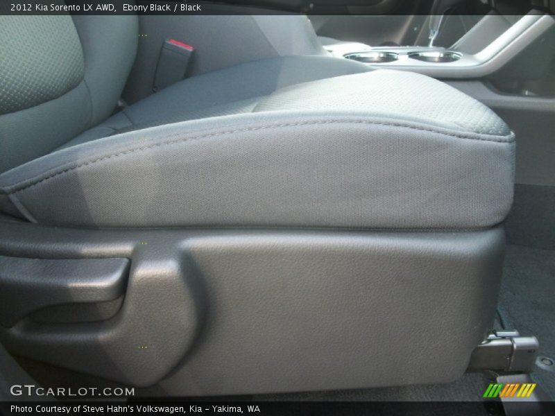 Ebony Black / Black 2012 Kia Sorento LX AWD