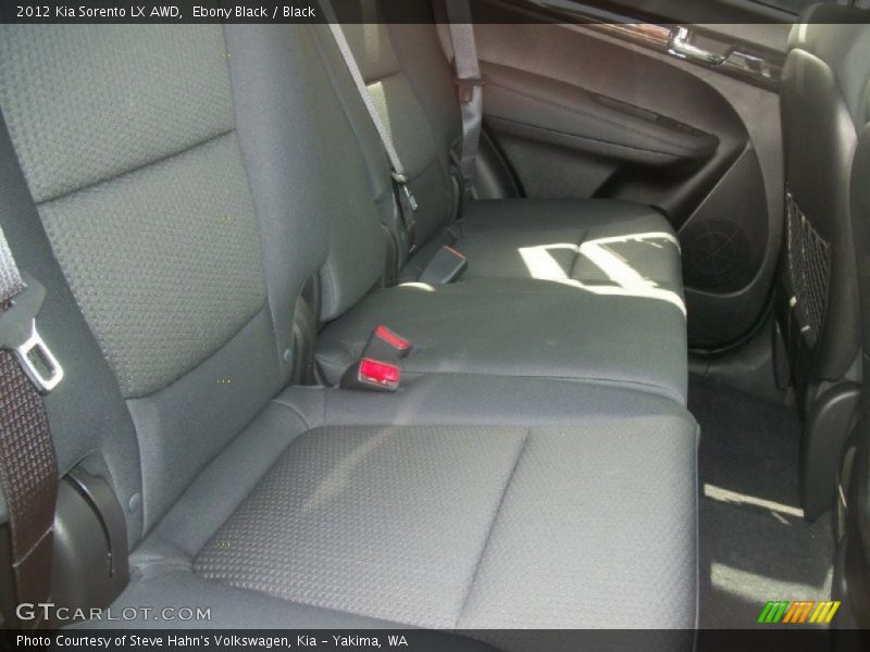 Ebony Black / Black 2012 Kia Sorento LX AWD