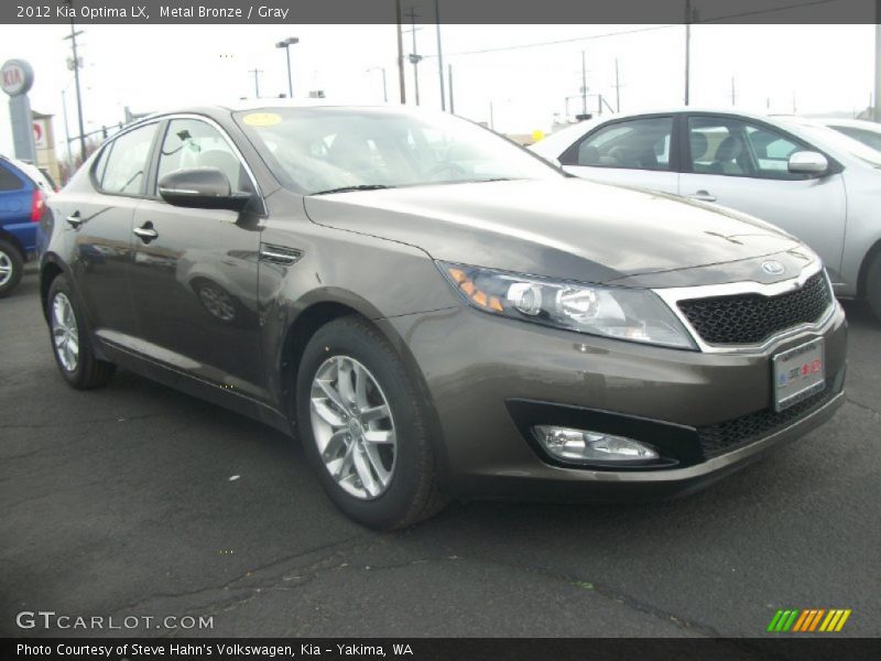 Metal Bronze / Gray 2012 Kia Optima LX