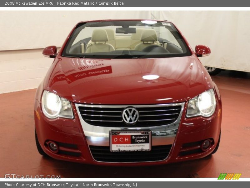 Paprika Red Metallic / Cornsilk Beige 2008 Volkswagen Eos VR6