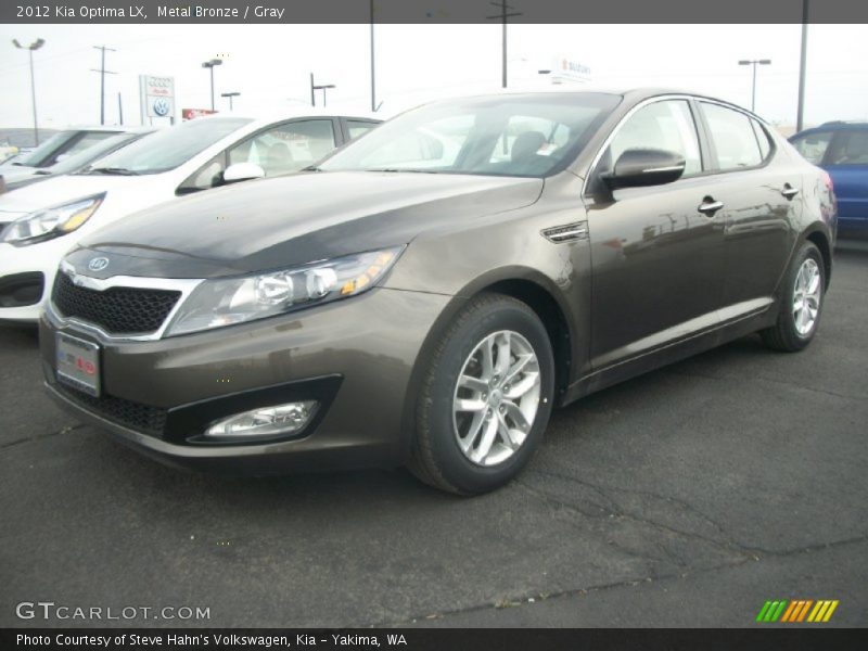 Metal Bronze / Gray 2012 Kia Optima LX