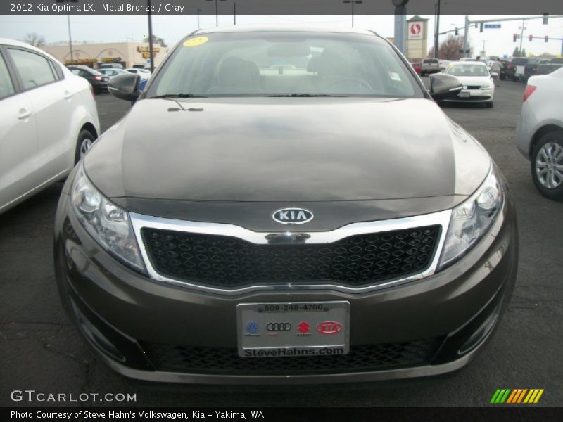 Metal Bronze / Gray 2012 Kia Optima LX