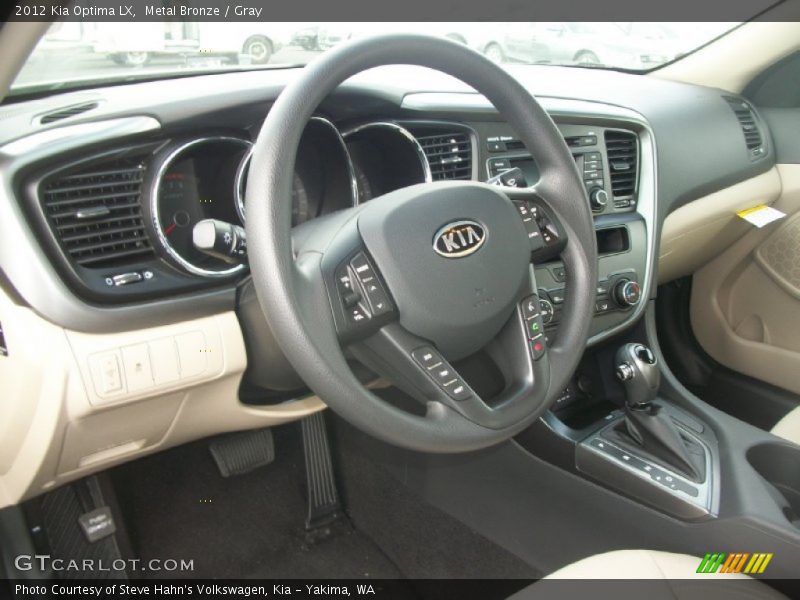 Metal Bronze / Gray 2012 Kia Optima LX