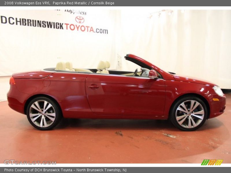 Paprika Red Metallic / Cornsilk Beige 2008 Volkswagen Eos VR6