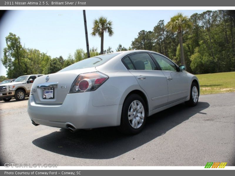 Brilliant Silver / Frost 2011 Nissan Altima 2.5 S