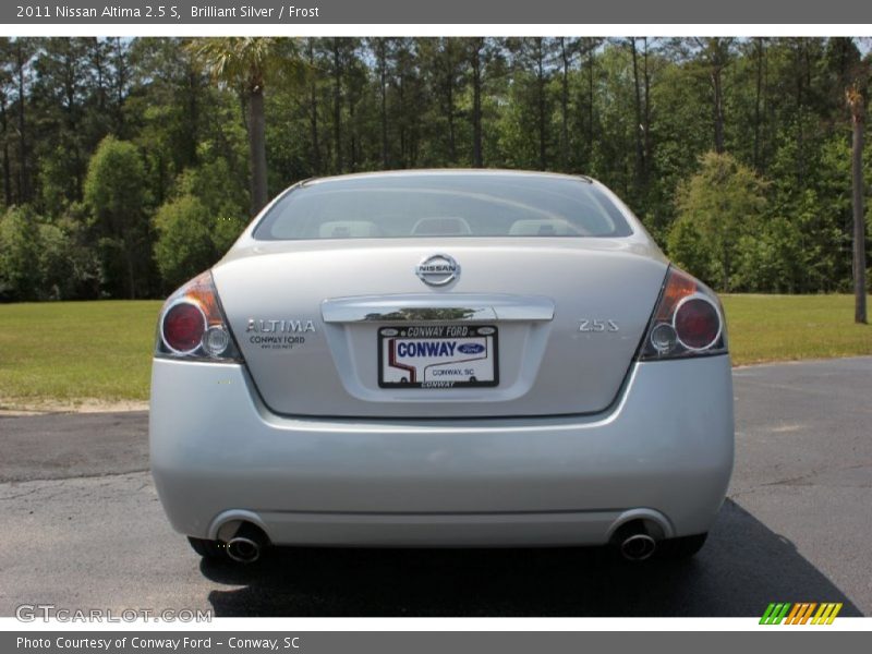 Brilliant Silver / Frost 2011 Nissan Altima 2.5 S