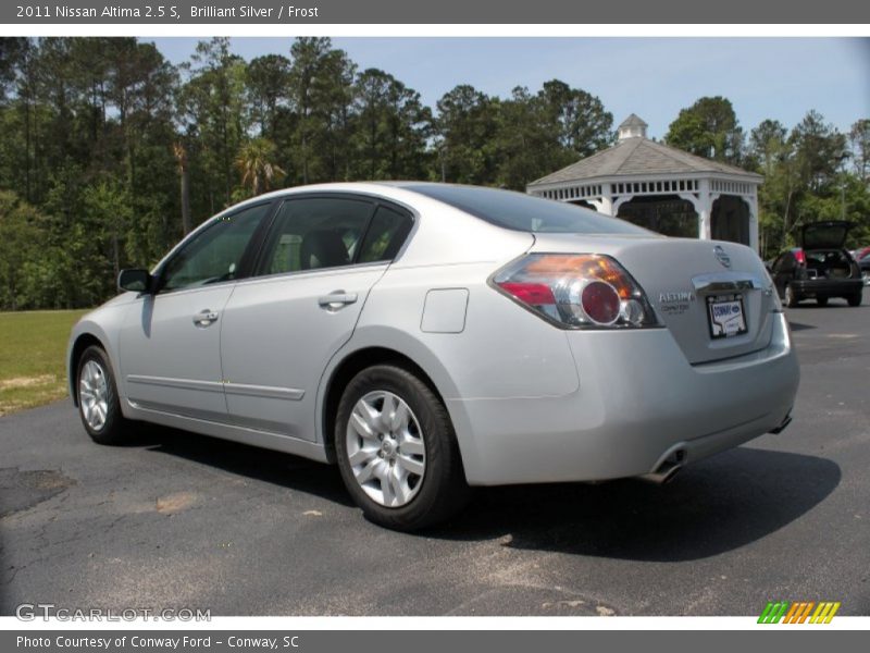 Brilliant Silver / Frost 2011 Nissan Altima 2.5 S