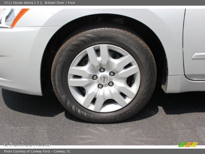 Brilliant Silver / Frost 2011 Nissan Altima 2.5 S