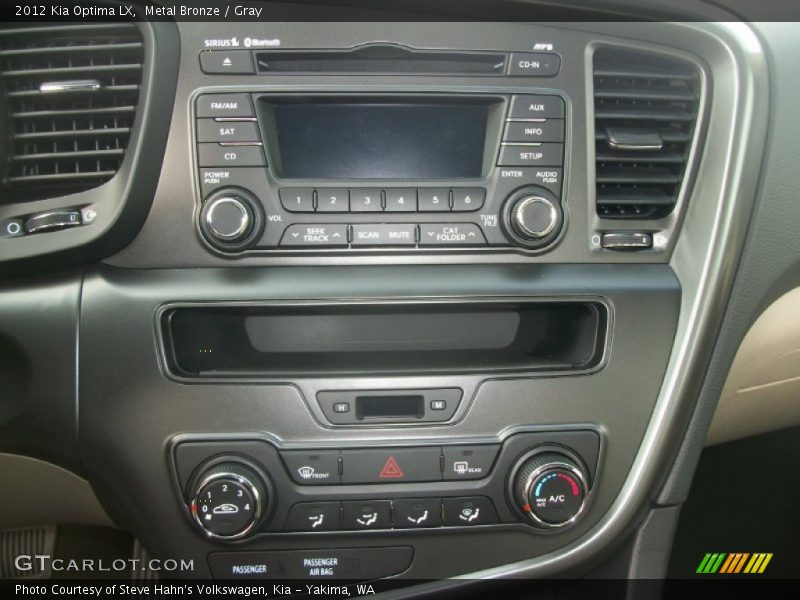 Metal Bronze / Gray 2012 Kia Optima LX