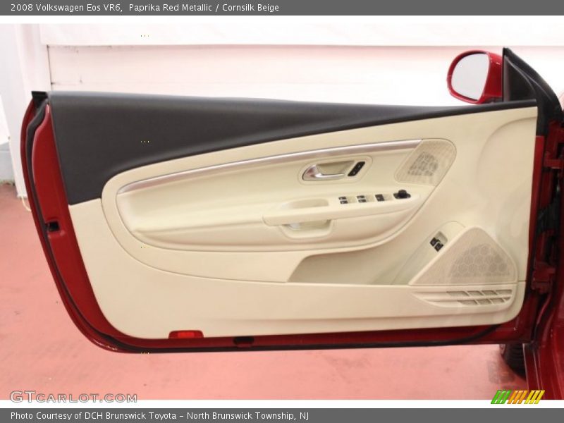 Paprika Red Metallic / Cornsilk Beige 2008 Volkswagen Eos VR6