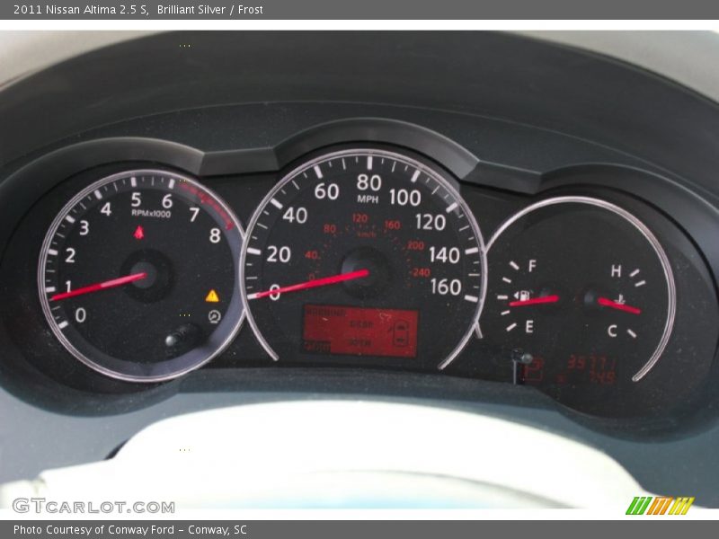 Brilliant Silver / Frost 2011 Nissan Altima 2.5 S