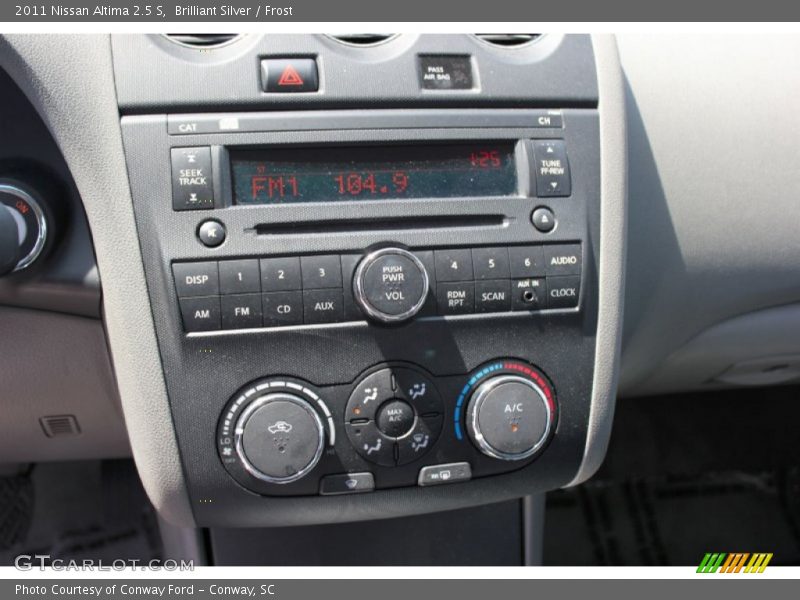 Brilliant Silver / Frost 2011 Nissan Altima 2.5 S