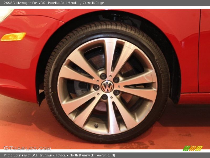 Paprika Red Metallic / Cornsilk Beige 2008 Volkswagen Eos VR6