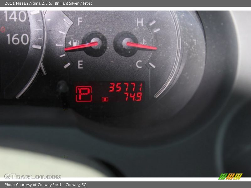 Brilliant Silver / Frost 2011 Nissan Altima 2.5 S