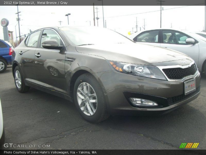 Metal Bronze / Gray 2012 Kia Optima LX