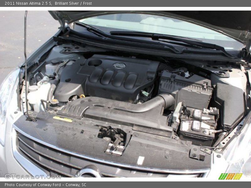 Brilliant Silver / Frost 2011 Nissan Altima 2.5 S