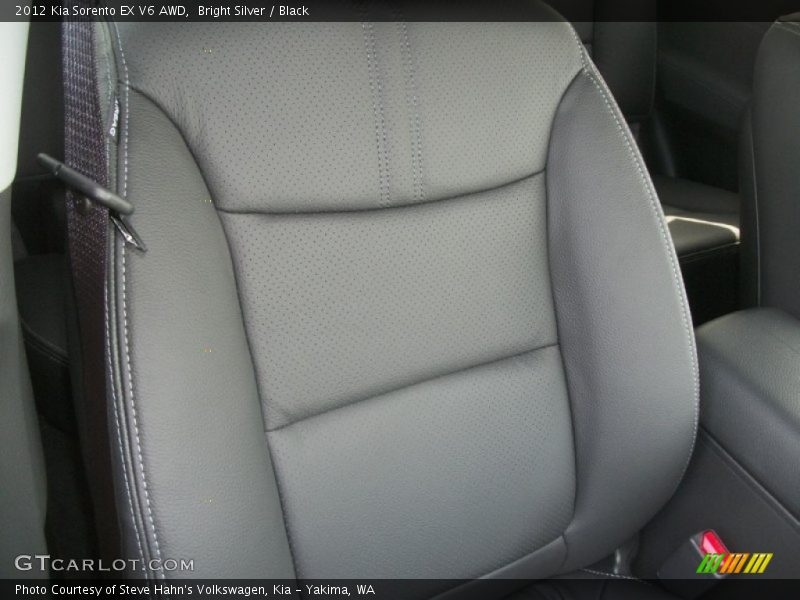 Bright Silver / Black 2012 Kia Sorento EX V6 AWD