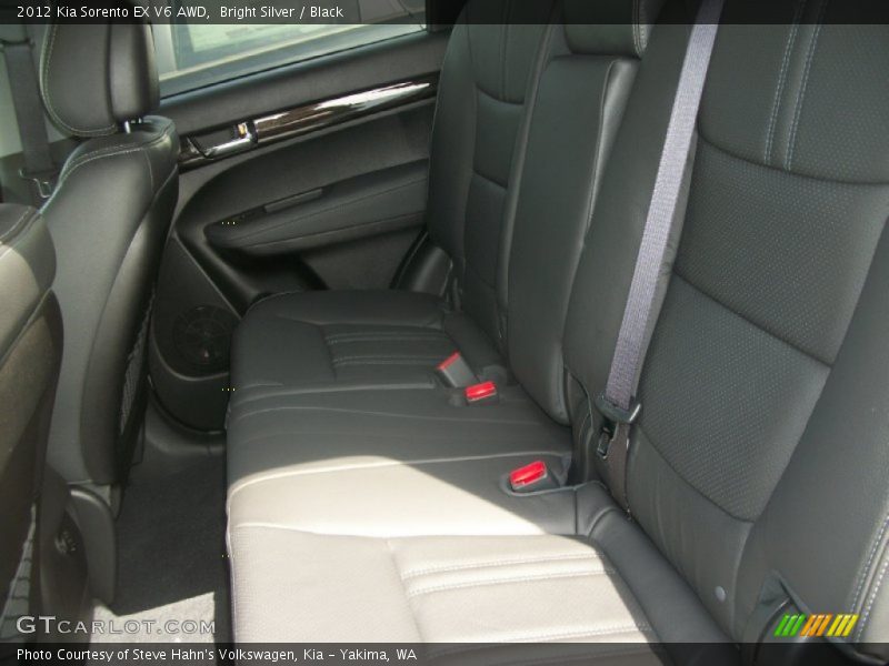 Bright Silver / Black 2012 Kia Sorento EX V6 AWD