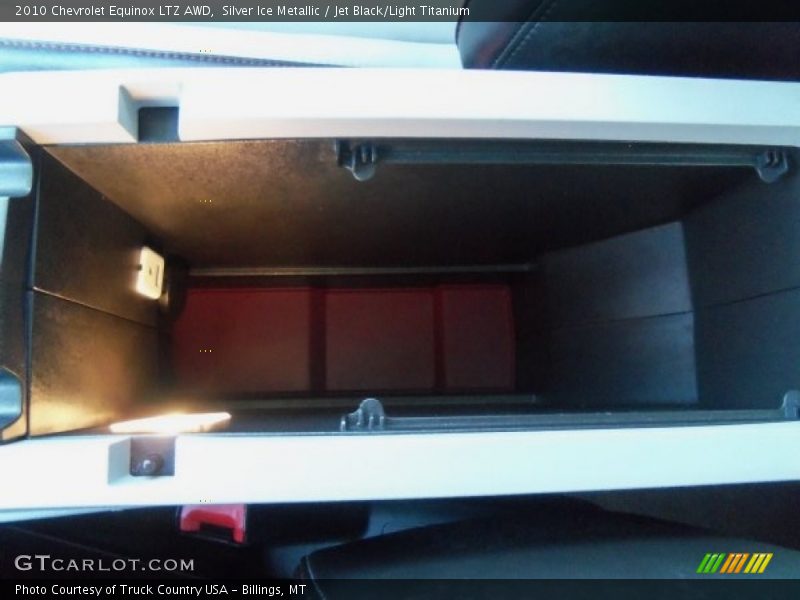 Silver Ice Metallic / Jet Black/Light Titanium 2010 Chevrolet Equinox LTZ AWD
