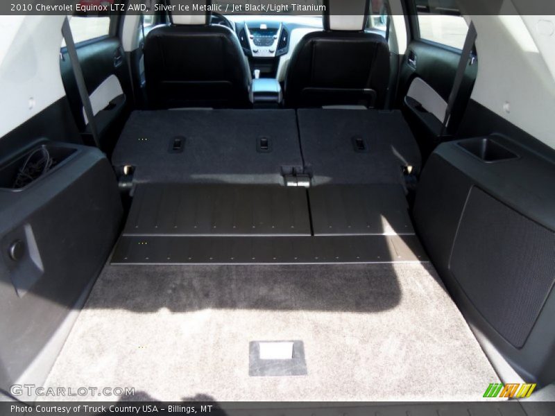 Silver Ice Metallic / Jet Black/Light Titanium 2010 Chevrolet Equinox LTZ AWD