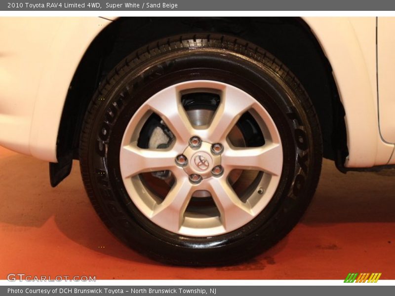 Super White / Sand Beige 2010 Toyota RAV4 Limited 4WD