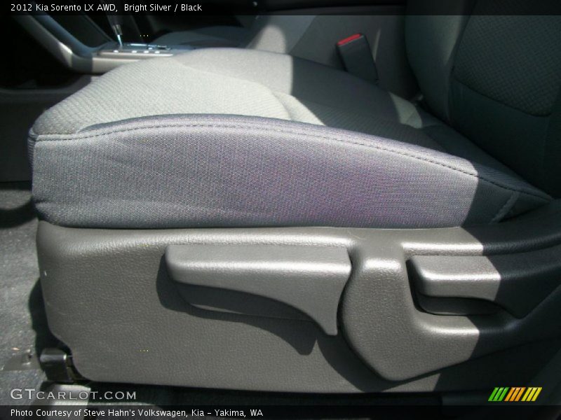 Bright Silver / Black 2012 Kia Sorento LX AWD
