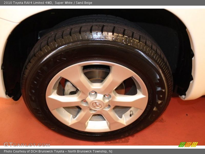 Super White / Sand Beige 2010 Toyota RAV4 Limited 4WD