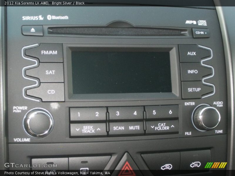 Audio System of 2012 Sorento LX AWD