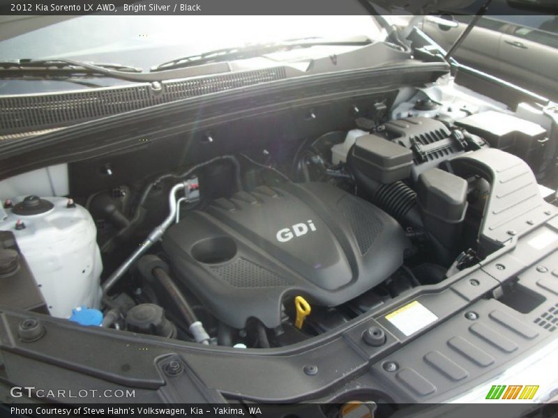  2012 Sorento LX AWD Engine - 2.4 Liter GDI DOHC 16-Valve Dual CVVT 4 Cylinder