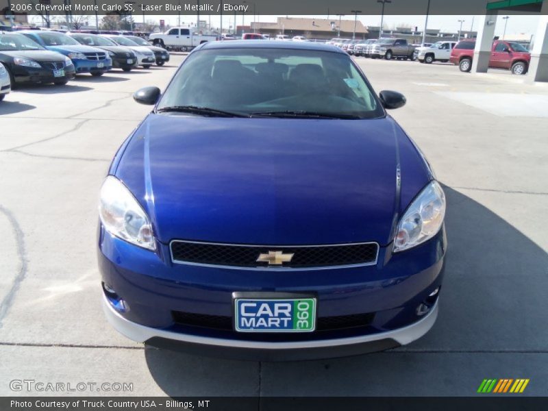 Laser Blue Metallic / Ebony 2006 Chevrolet Monte Carlo SS