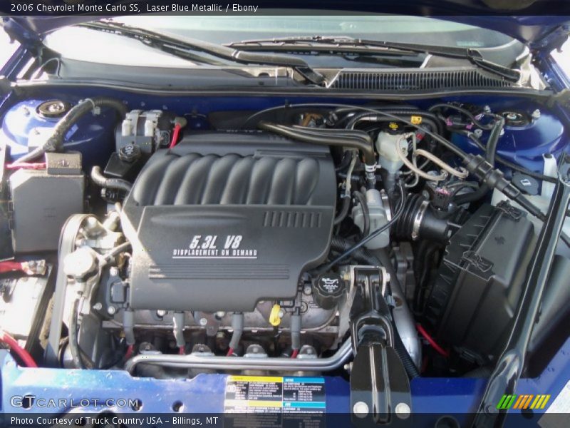 Laser Blue Metallic / Ebony 2006 Chevrolet Monte Carlo SS