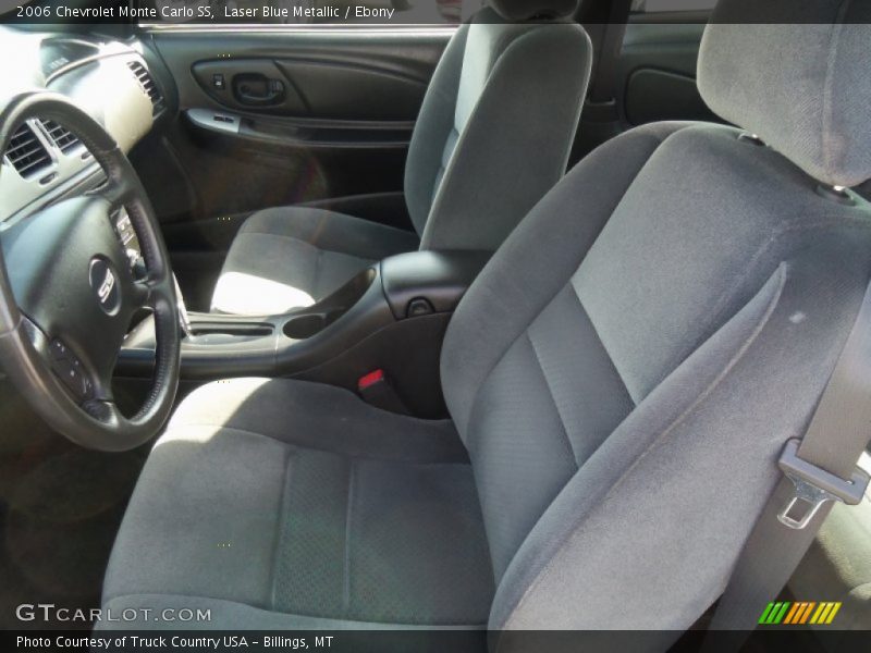 Laser Blue Metallic / Ebony 2006 Chevrolet Monte Carlo SS