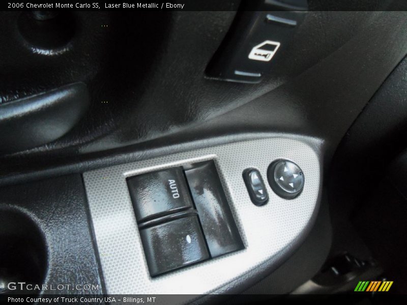 Laser Blue Metallic / Ebony 2006 Chevrolet Monte Carlo SS