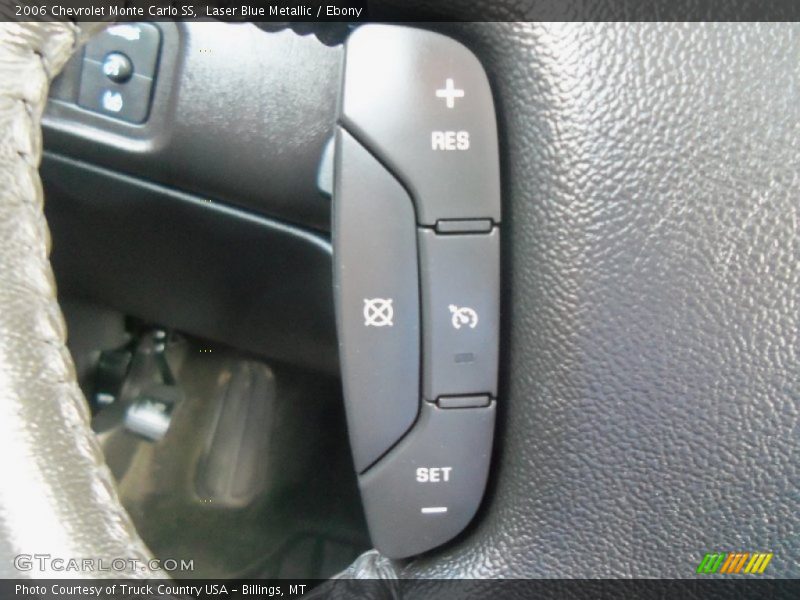 Laser Blue Metallic / Ebony 2006 Chevrolet Monte Carlo SS