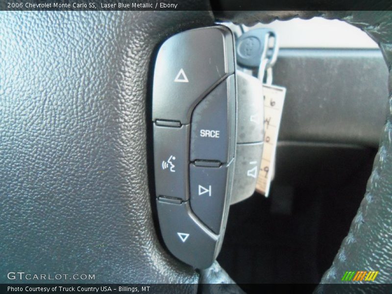 Laser Blue Metallic / Ebony 2006 Chevrolet Monte Carlo SS