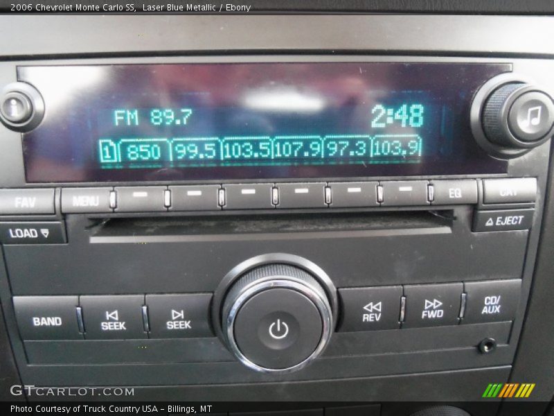 Laser Blue Metallic / Ebony 2006 Chevrolet Monte Carlo SS