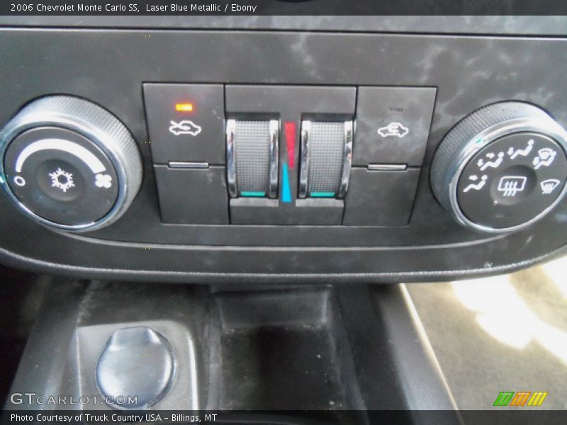 Laser Blue Metallic / Ebony 2006 Chevrolet Monte Carlo SS