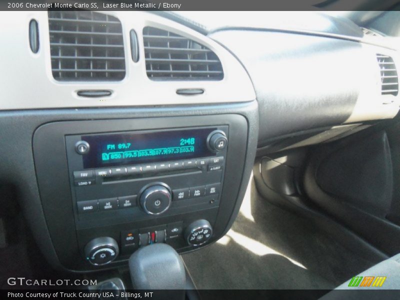 Laser Blue Metallic / Ebony 2006 Chevrolet Monte Carlo SS