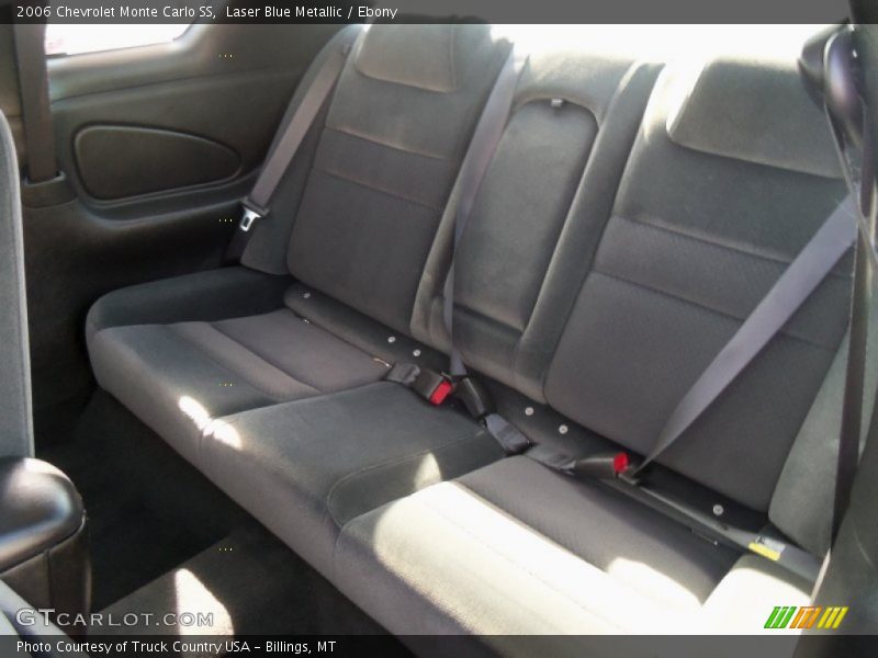 Laser Blue Metallic / Ebony 2006 Chevrolet Monte Carlo SS