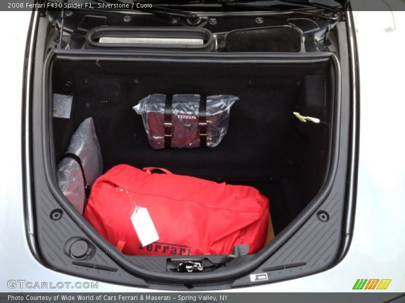  2008 F430 Spider F1 Trunk