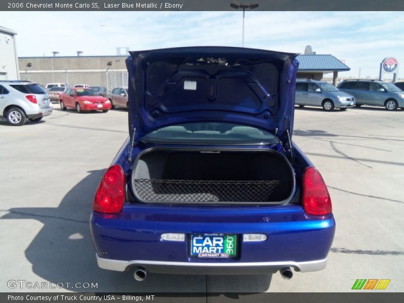 Laser Blue Metallic / Ebony 2006 Chevrolet Monte Carlo SS